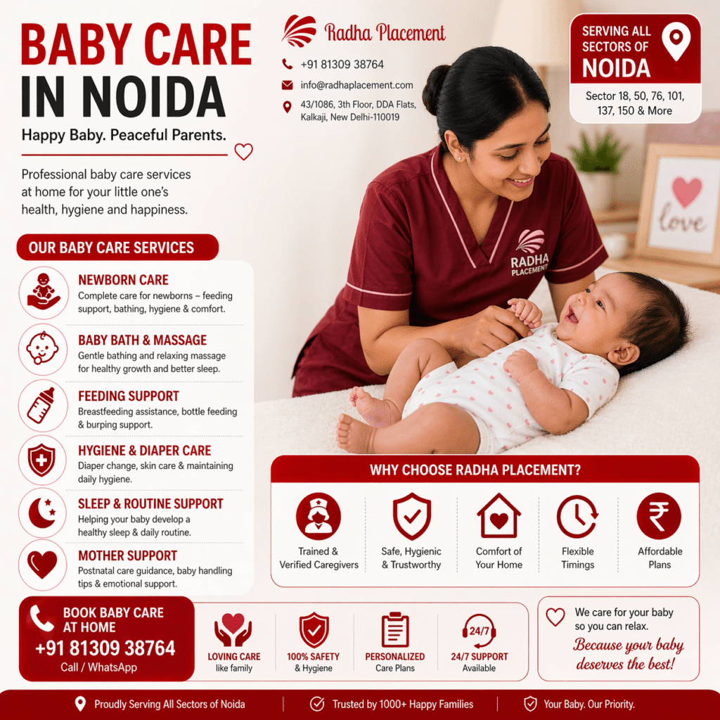 Newborn baby care in Noida